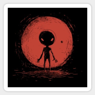 Alien Sticker